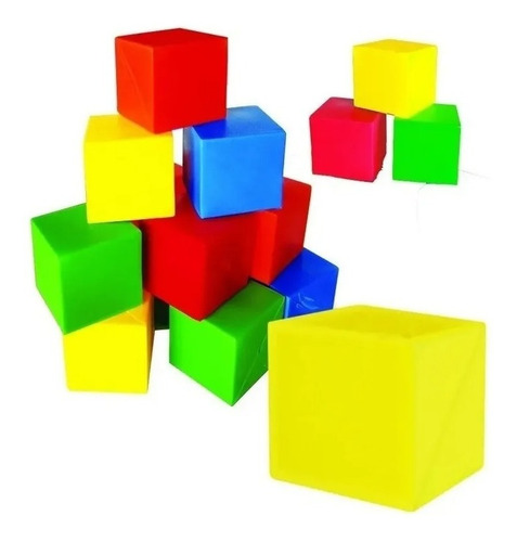 Cubos Para Apilar Grande - Material Didáctico
