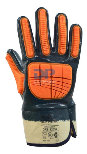 Guantes De Nitrilo Con Protección Anti Shock Dps X 4 Pares