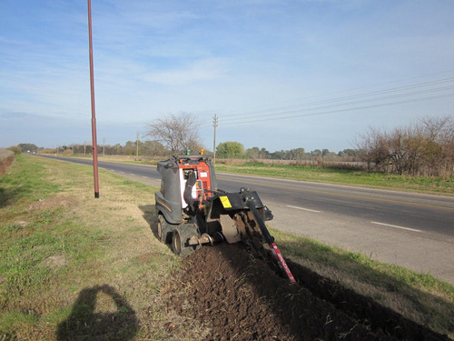 Imagen 7 de 10 de Zanjadora Zanjeo Instalaciones Tunelera Agua Cloacas