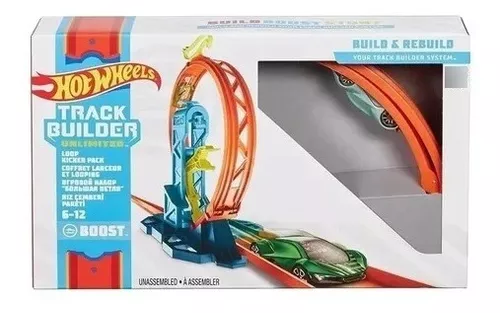 Pista Hot Wheels Acrobacia Loop Star - Mattel - nivalmix