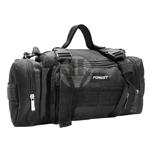 Morral Tactico Woodpack Forest F102 Negro Militar Moto Bici