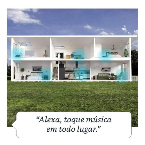 Imagen 6 de 7 de Parlante Amazon Echo Dot 4ta Gen Alexa Asistente Voz Negro F