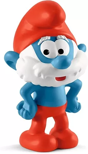 Boneco Papai Smurf Grande, Playtoy Brinquedos