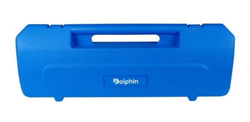 Escaleta Profissional Dolphin 32 Teclas C/ Case E Acessórios Cor Azul
