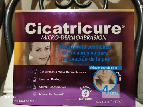 Imagen 3 de 7 de Paquete Cicatricure Microdermoabrasión 4 Pasos Envio Gratis