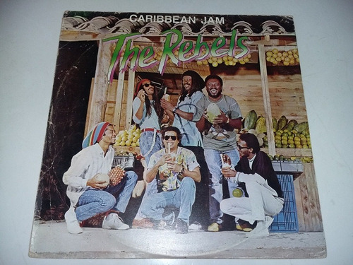 Lp Vinilo Disco Acetato Vinyl The Rebels Caribbean Jam
