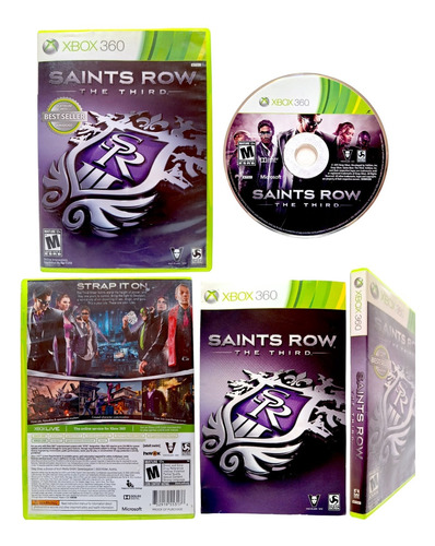 Saints Row The Third Xbox 360 En Español (Reacondicionado)