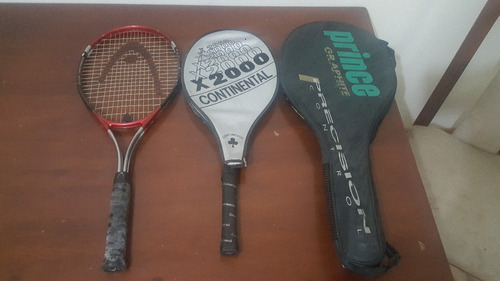 Raquetas De Tenis Head Continental Y Prince 