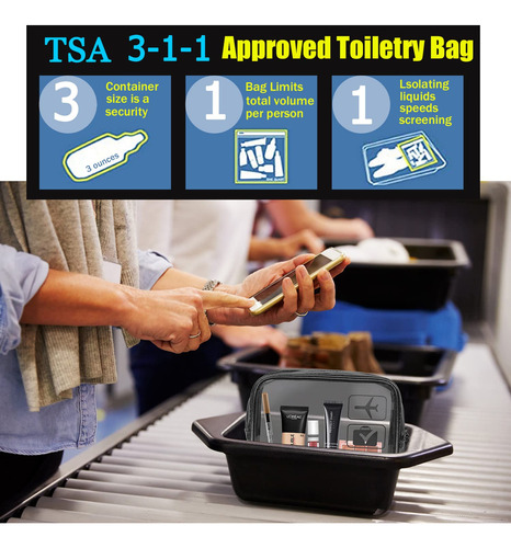 Neceser Modengkongjian Aprobado Por La Tsa, 3 Unidades, Clea