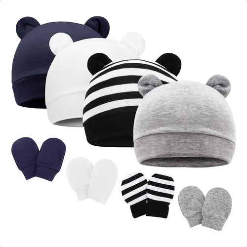 Bebé Gorro Y Guantes For Bebé Recién Nacido Bebé Beanie