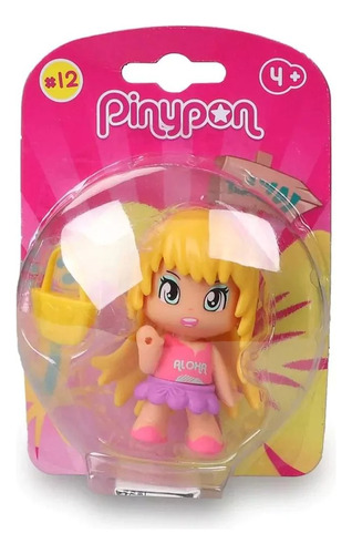 Pinypon Hawai Niña Pelo Rubia Jugueteria El Pehuen