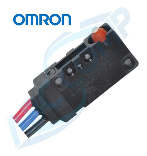 Interruptor Básico De Pressão Omron D2vw-01-1ms Peça Nova #1