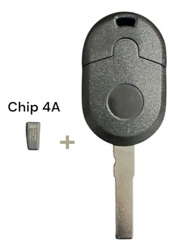Chave Reserva Com Chip 4a Mobi Strada Uno Fiorino Argo Toro