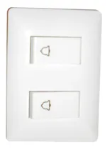 Comprar Doble Pulsador  Universal Para Timbre - Unidad