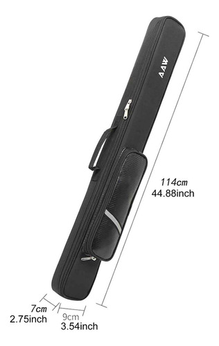Funda Para Tacos De Billar Portátil 3/4, Funda Para Tacos