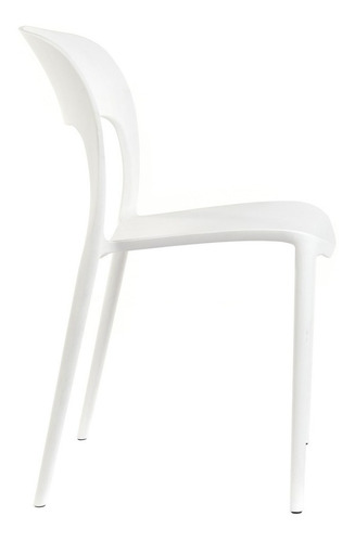 Imagen 3 de 7 de Pack De 4 Sillas De Comedor Nina Apilable Reforzada
