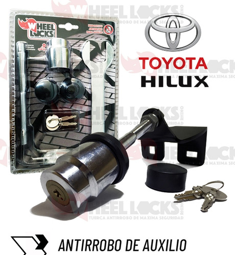 Antirrobo De Auxilio Rhino Wheel Locks -toyota Hilux -2015