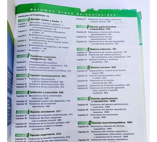 Libro Fundamentos De Fisiopatologia Carol Porth 159h4 (Usado)