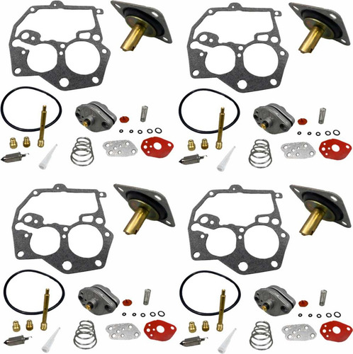 4 Repuestos De Carburador 2 Gargantas Vw Jetta Mk2 1.8 86-92