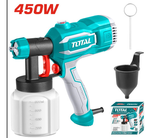 Pistola Electrica Para Pintar 450w Nueva Marca Total