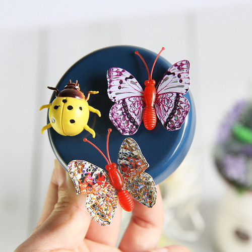 Set De Pegatinas Para Nevera: Mariposas, Dragones Y Damas