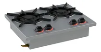 Comprar Fogão cooktop com alimentação gás - Itajobi Fogões 2 Bocas cor prateado - 2 queimadores