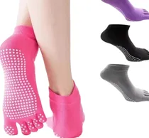 Comprar Medias Calcetines Con Dedos Antideslizante Para Yoga\u002Fpilates