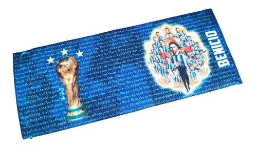 Billetera Personalizada Argentina Campeón Qatar 2022