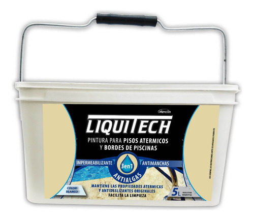 Pintura Para Pisos Atérmicos Impermeable -  Liquitech 5l