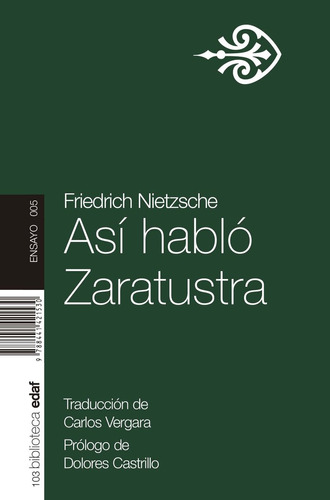 Así Habló Zaratustra (libro Original)