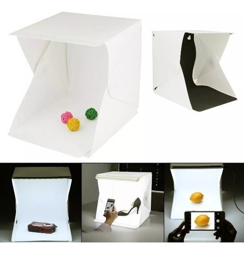 Caja De Luz Para Fotos Estudio Fotografico Led Cubo Studio