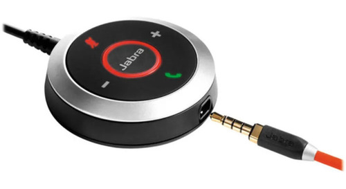 Jabra Evolve 40 Stereo Headset Fone Usb P2 Sem Ruído Luz Ocu