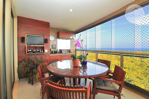 Imagem 2 de 30 de Apartamento Com 3 Suítes, Andar Alto, Vista Mar E Reserva, À Venda No Itaúna Gold No Condomínio Pedra De Itaúna Na Barra Da Tijuca Com Total Infraestr - Ap0058