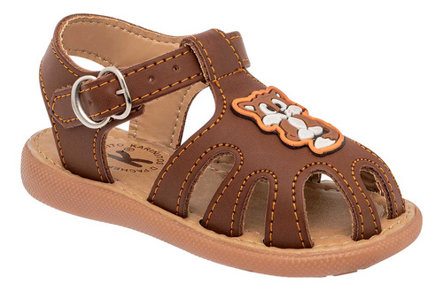 Sandalias Bebe De Niño Kariñitos D'pachekin Camel 116-921