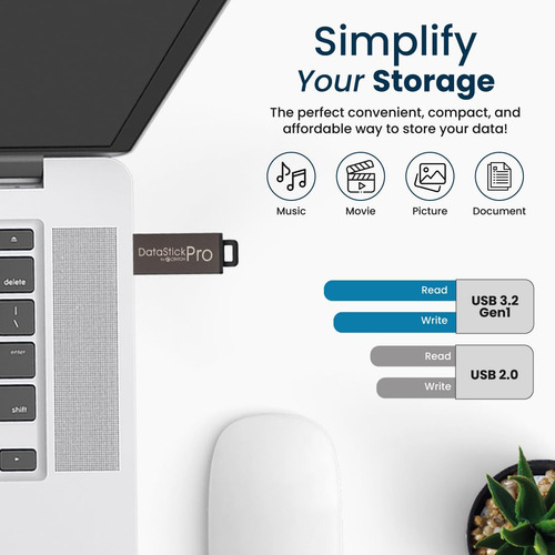 Memoria Usb Centon Electronics Datastick Pro, 2 Gb, Pack De