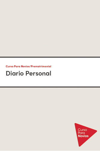 Libro Diario Curso Novios (spanish Edition)