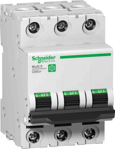 Interruptor Termomagnetico E9 3x63a 4,5ka Schneider-erm
