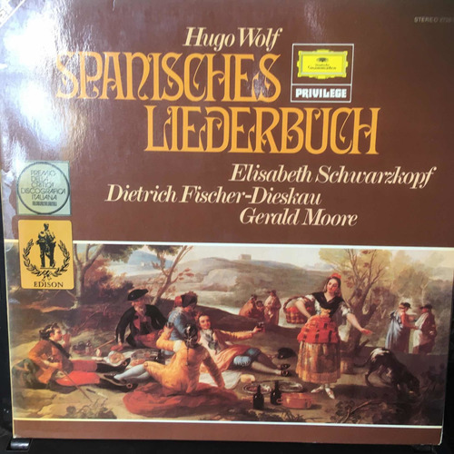 Lp Hugo Wolf - Spaniesches Liederbuch - Gerald Moore - Duplo