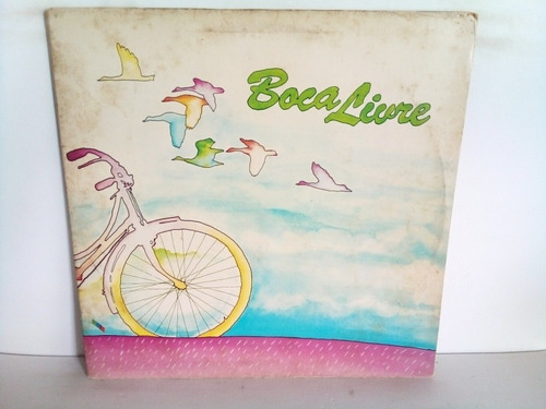 Lp Boca Livre 1980 Bicicleta - Capa Dupla - Com Encarte 