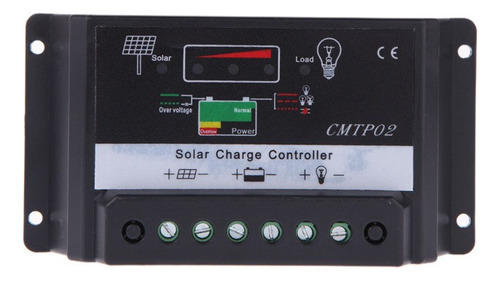 30a 12v/24v Controlador De Carga Solar Regulador Carga Panel