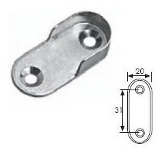 Imagen 2 de 7 de Kit - Barrote Aluminio - Perchero - Plakards
