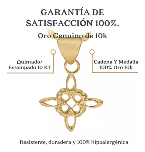 Dije Medalla Cadena Gargantilla Mujer Nudo Bruja Oro 10k Mujer Niña Niño Bebe Dije Oro Puro 10k Oro Dama Oro 10k Protección Collar Ojo Turco Gargantilla Oro Puro 10k Regalo Novia 10k Grano Cafe 45cm 1