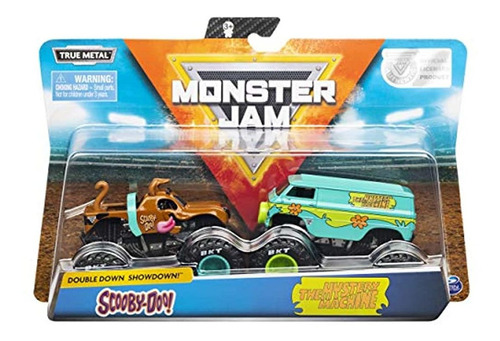 Monster Jam, Oficial Scooby Doo, Escala 1:64, 2 Unidades