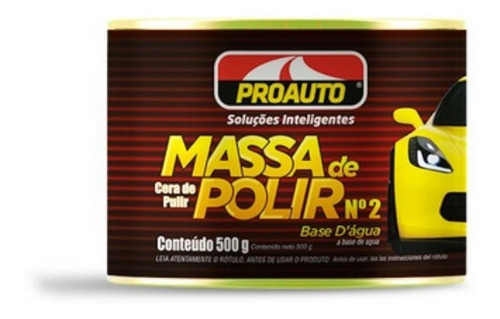 Imagem 2 de 3 de Super Kit Massa De Polir Com Estopar Especial Da Proauto