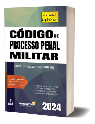 Código De Processo Penal Militar  -  Imaginativa Jus