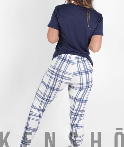 Imagen 2 de 3 de Juego De Pijama Mujer Bco Nueva Algodón Cómoda Fpx