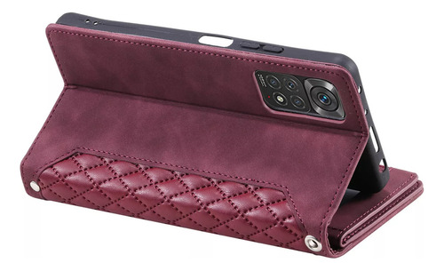 Funda Tipo Cartera De Piel Con Cierre Tipo Correa