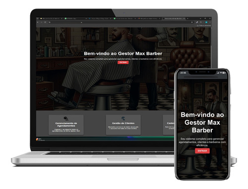 Sistema Gestor De Agendamentos Online Para Barbearias