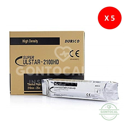 Caja X 5 Rollos Papel Video Printer Upp 210 Hd Ulstar