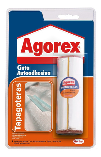 Agorex Tapagoteras Cinta Autoadhesiva 1 Metro Largo